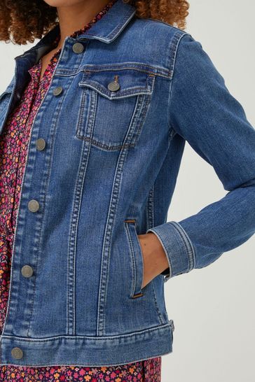 Fat face tasha denim jacket sales