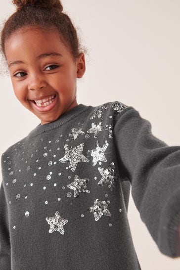 Kids sequin jumper sale
