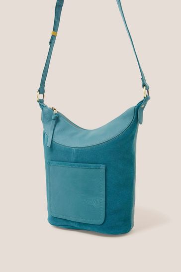 Buy White Stuff Fleur Suede Cross body Bag from Next Luxembourg