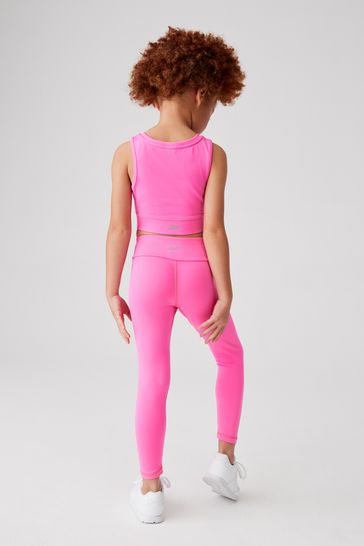 Reebok Pink High Waist Leggings