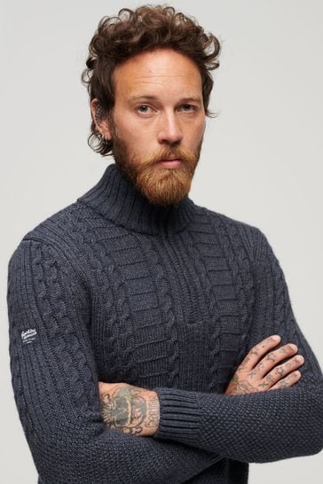 Henley jumper mens store