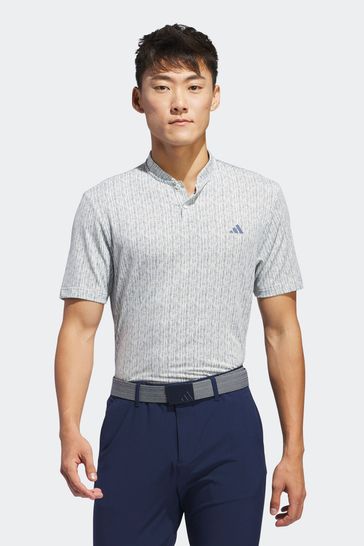 adidas Golf Ultimate 365 Printed White Polo Shirt