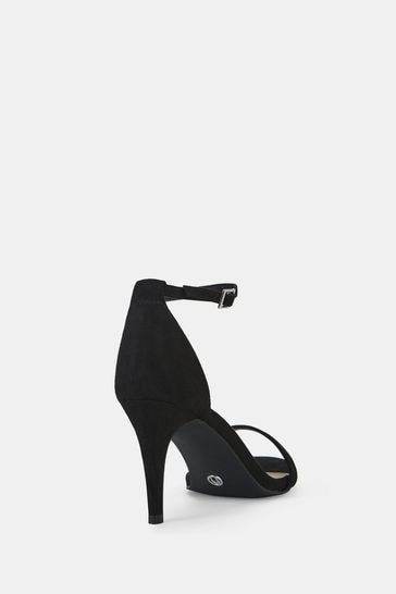 Black wide shop feet heels