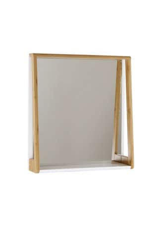 Buy Lloyd Pascal Bamboo Mirror With Shelf From Next Italy