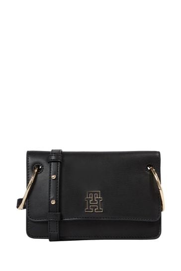 Black tommy hot sale hilfiger bag