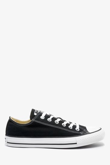 Buy Converse Black Standard Fit Chuck Taylor All Star Ox Trainers from Next USA