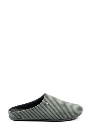 Buy Goodyear Grey Marlow Mule Slippers from Next Luxembourg