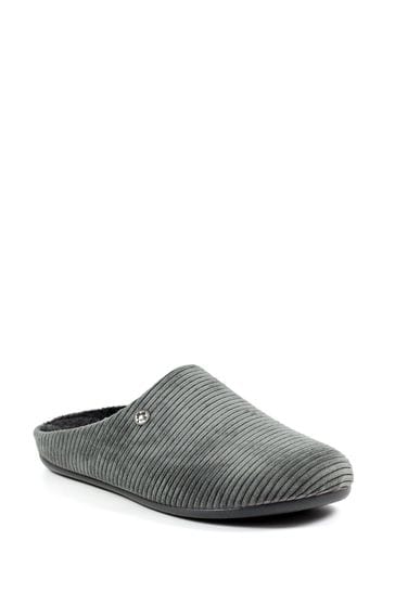 Goodyear Grey Marlow Mule Slippers