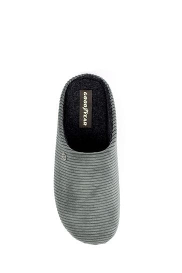 Goodyear Grey Marlow Mule Slippers