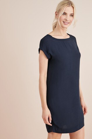 navy t shirt dress uk