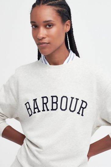 Barbour grey sweatshirt store