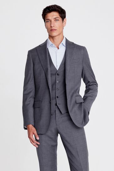 Twill suit jacket top