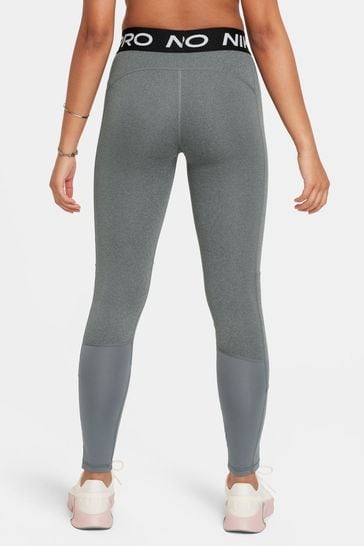 Buy Nike Grey Performance High Waisted Pro Leggings from Next Luxembourg