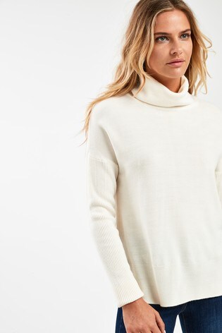 polo neck jumper ladies