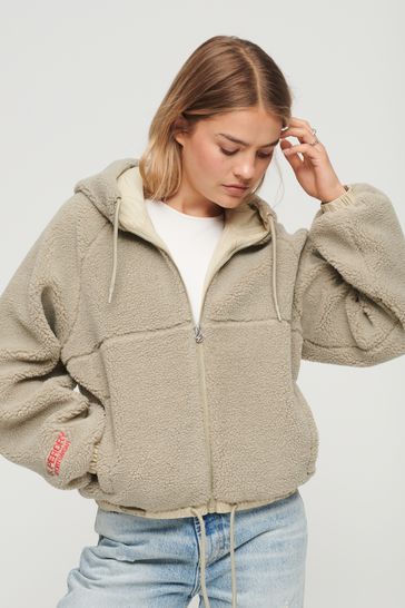 Ladies superdry online zip hoodie