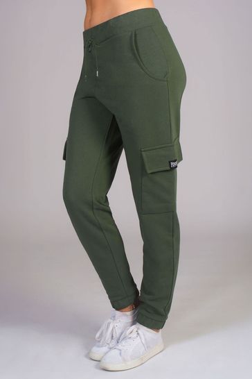 Green outlet cargo joggers