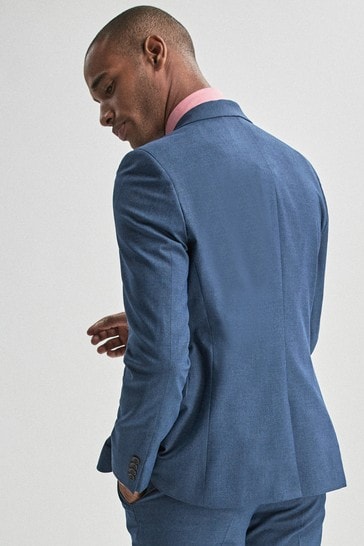 next stretch marl suit