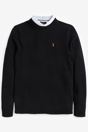 Black shirt 2025 and sweater