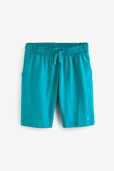 Blue and green shorts online