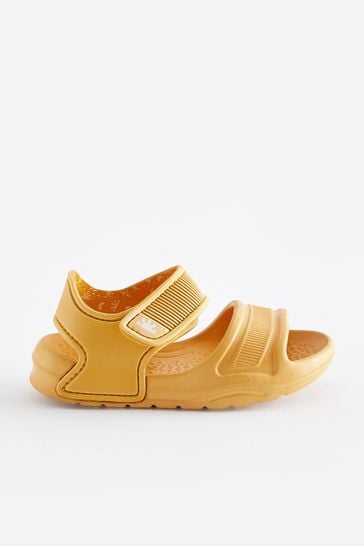 Buy Yellow Pool Sliders from Next Bahrain