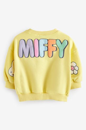 Buy Yellow Miffy Crew Sweatshirt 3mths 7yrs from Next Luxembourg