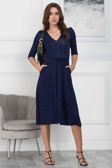 Jolie moi fit and flare dress store
