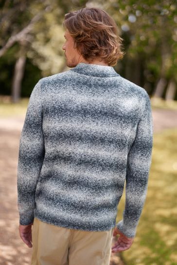 Ombre knit sweater shop