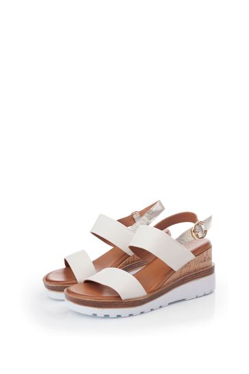 Moda in pelle wedge sandals new arrivals