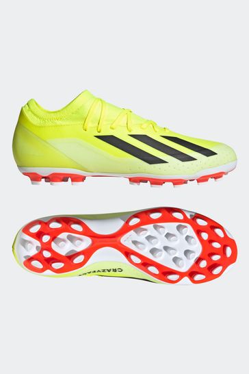 Buy adidas Yellow Performance X Crazyfast League Artificial Grass Boots from Next Oman