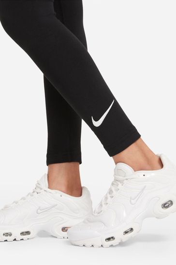 Buy Nike Black Favourite Graphic Logo Leggings from Next Poland