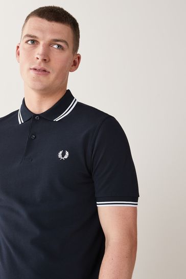 Buy Perry Mens Twin Tipped Polo from Next USA
