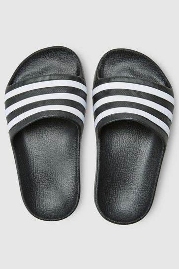 Sandalias negras para niño/niña Adilette Aqua de adidas