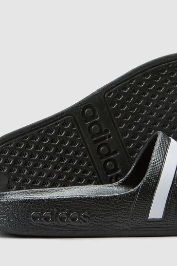 adidas Black Adilette Youth Kids Sliders