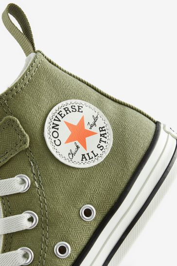 Buy Converse Green Chuck Taylor All Star 1V Trainers from Next Spain