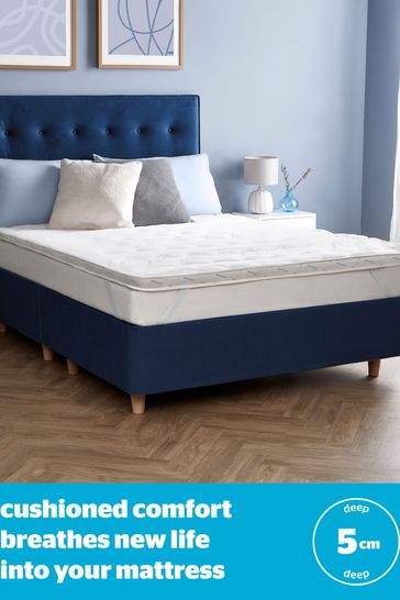 Cushioned online mattress pad