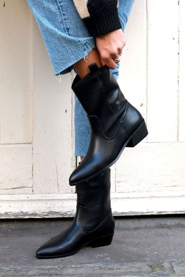 Western style ankle cheap boots uk