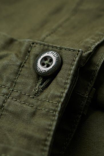 Superdry Olive Green Core Cargo Trousers