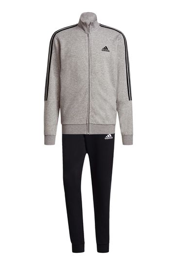 Adidas originals on sale grey tracksuit