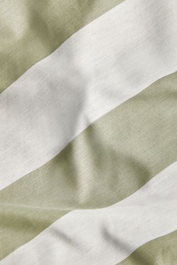 Green and white pillow 2025