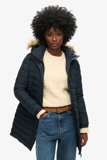 Superdry blue clearance fuji jacket