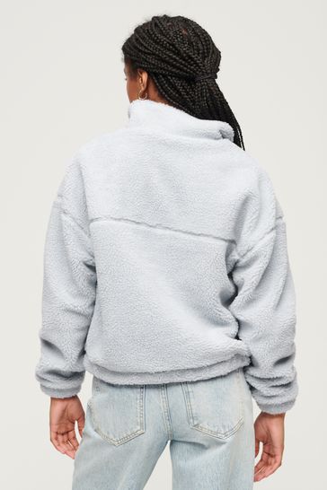 Superdry hooded hotsell half zip windbreaker