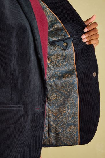 Joules Holton Dark Navy Corduroy Blazer