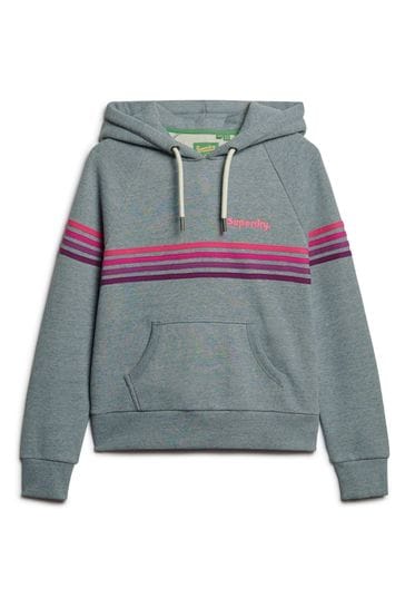 Superdry hoodie rainbow top