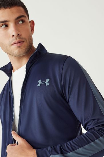 Navy under deals armour tracksuit