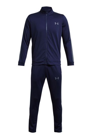 Navy under armour tracksuit sales