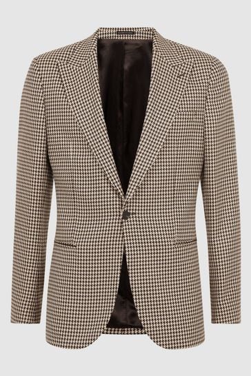 Reiss on sale houndstooth blazer