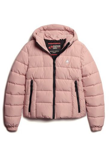Superdry pink hotsell padded jacket