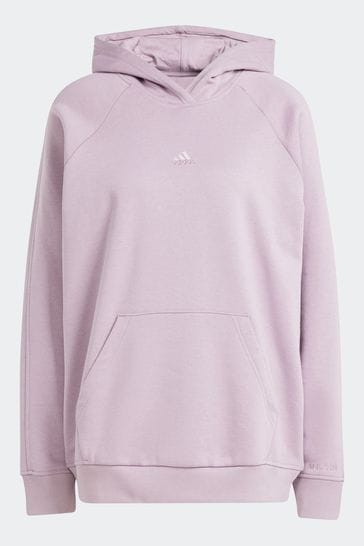 Purple fleece hoodie sales