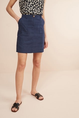 Next linen skirt clearance