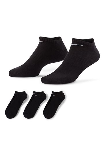 Buy Nike 3 Pack Adult Everyday Cushioned Trainer Socks from Next Ireland